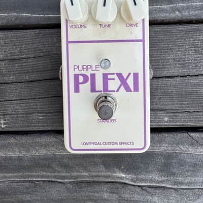 Lovepedal Purple Plexi SE 2014 - 2017 - White / Purple image 2