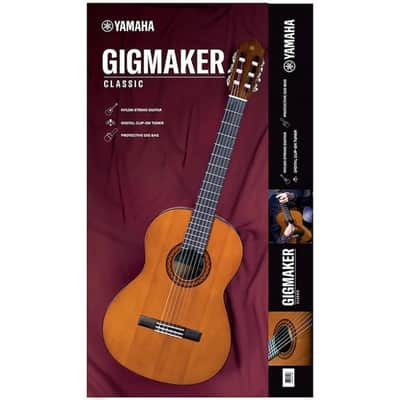 Yamaha C40II Gigmaker Classical Guitar Package image 1