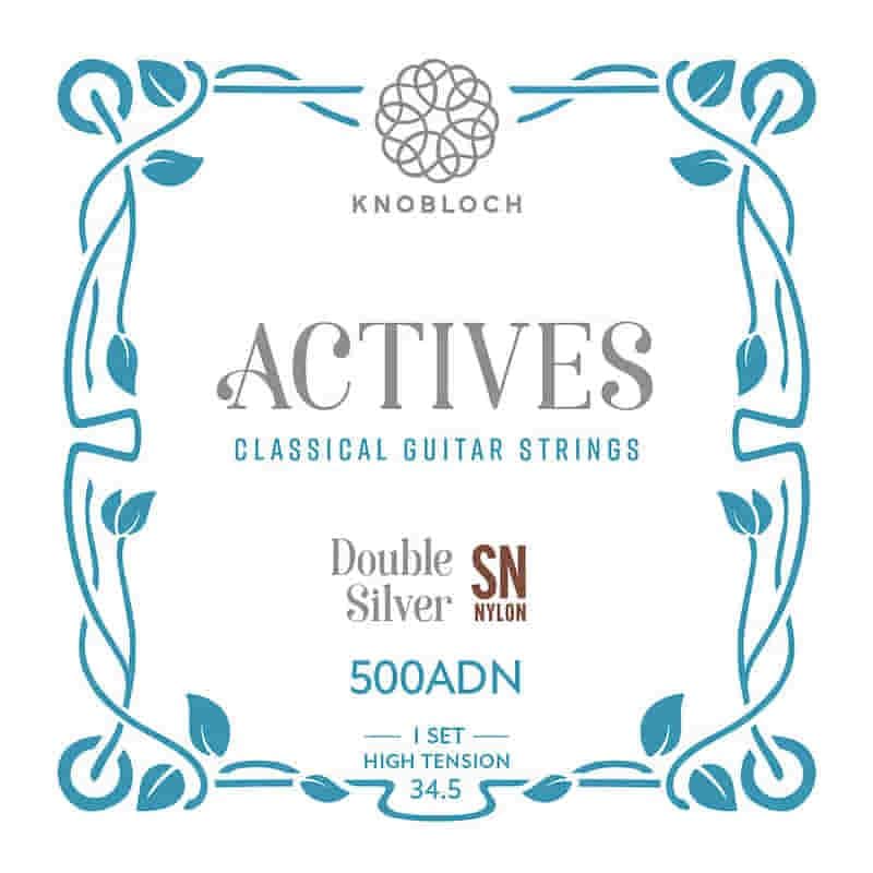 Strings for Classical Guitar Knobloch Actives 500 High Tension Double SN image 1