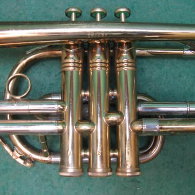 Besson 8-10 Cornet 1960's - Reconditioned - Original Case & Besson 5 MP image 11
