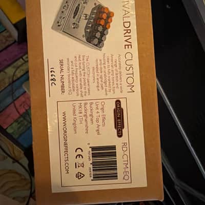 Origin Effects RevivalDRIVE custom Ghosting Overdrive 2010s - Silver/Orange image 3