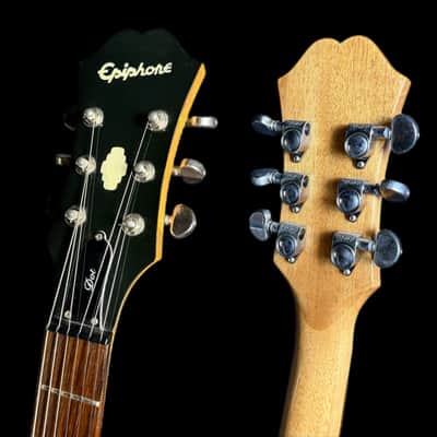 Epiphone Dot  Semi Hollow Electric Guitar in Natural image 9