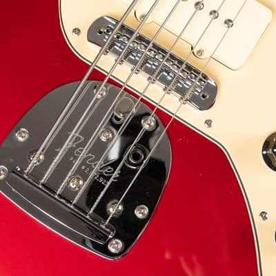 2013 Fender Pawn Shop Bass VI - Candy Apple Red | 6-String Bass Guitar Matching Headstock Baritone Short Scale | OHSC image 16