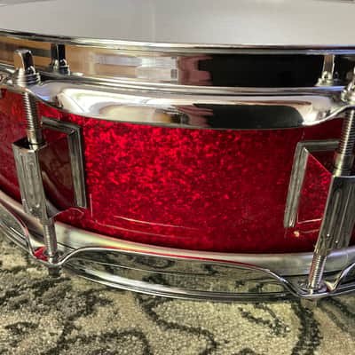Ludwig Legacy Classic 4 x 14” Snare Drum Red Sparkle image 5