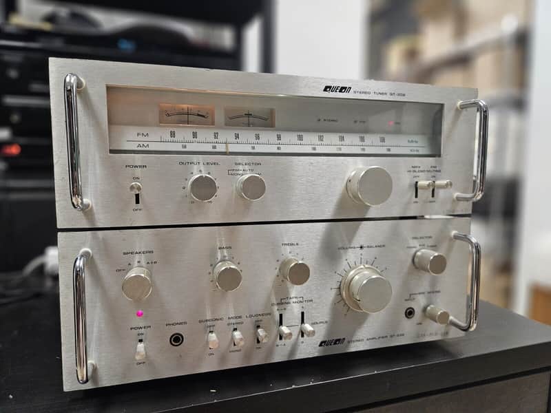 Queon QT-232 QT-202 Stereo Amplifier And Tuner | Tested And Working, Read image 1