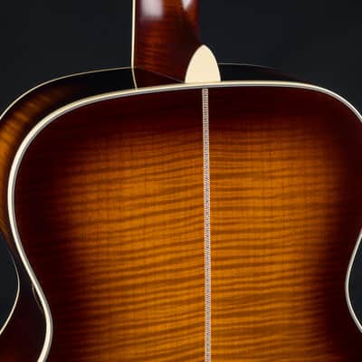 Martin M 0000 Custom Flamed Maple and High Altitude Swiss Spruce Full Ambertone Burst NEW - Ambertone Burst image 20