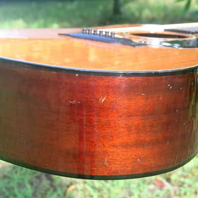 1976 Yairi D18 Replica DY18 All Solid Guitar Japan Vintage Natural+Vintage Hard Case image 16