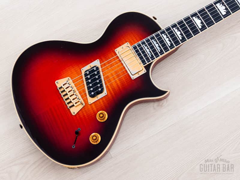 1998 Gibson Nighthawk Custom CST-2 Fireburst Flame Top, Near-Mint w/ Case & Tags, Yamano image 1