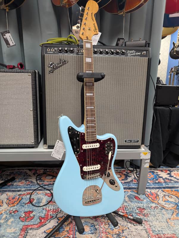 Squier Classic Vibe '70s Jaguar 2026 - Daphne Blue image 1