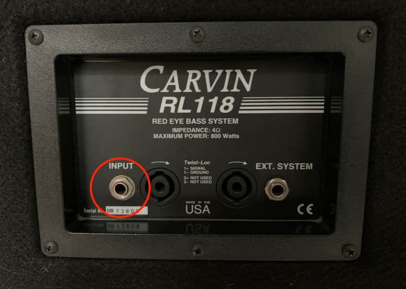 Carvin RL 118 18