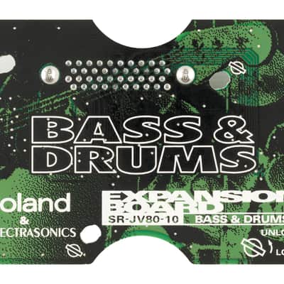 Roland SR-JV80-10 Bass & Drums Expansion Board [USED] image 1