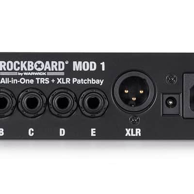 Rockboard MOD 1 V2 All in One Pedalboard Patchbay TRS + XLR w FAST n FREE Same Day Shipping image 2