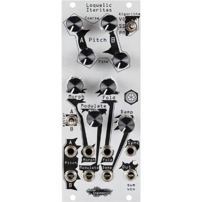 NOISE ENGINEERING LOQUELIC ITERITAS MK2 SILVER : BRAND NEW :  [DETROIT MODULAR] image 1