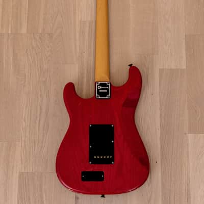 1990s Charvel by Jackson CST-070-SSS Super Strat See Through Red