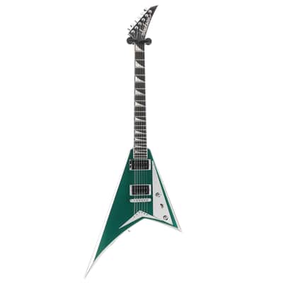 Jackson RRT5 Randy Roads V Custom Paint - Sherwood Green/ Silver (A5) (03025) image 5