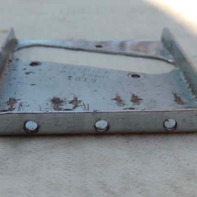 1951 Fender Telecaster Bridge Plate - Broadcaster Esquire 1950 1952 1953 image 5