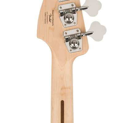 Fender Squier Affinity Precision Bass PJ, Maple Fingerboard, Black Pickguard - Olympic White image 6