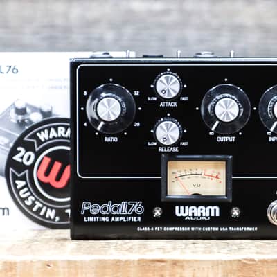 Warm Audio Pedal76 All-Analog Transformer-Balanced FET Compressor Effect Pedal image 7