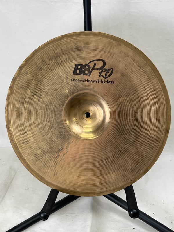 Sabian 14" B8 Pro Heavy Hi-Hat Cymbal (Top) 1991 - 2009 - Brilliant image 1