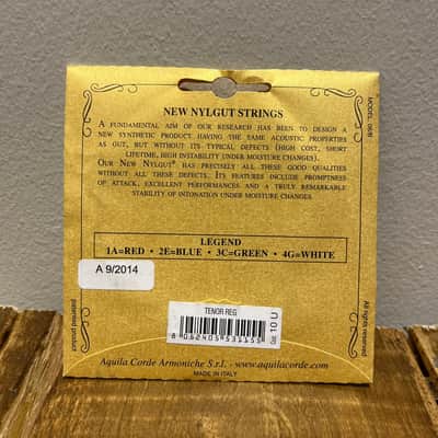 Lot of Five Aquila Ukulele Strings 10U 4G Free Shipping image 3