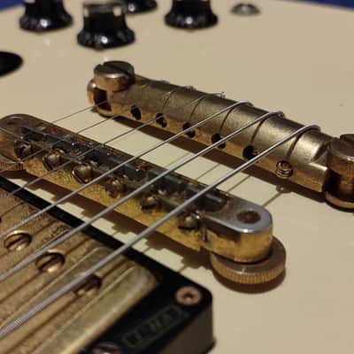 Burny RSG 70 1980's - Sg 61 Custom- Ivory white image 9