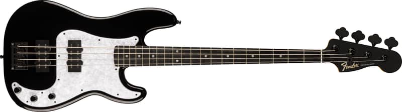 FENDER - Limited Edition Player Fusion Precision Bass HH Ebony Fingerboard Black - 0142841306 image 1