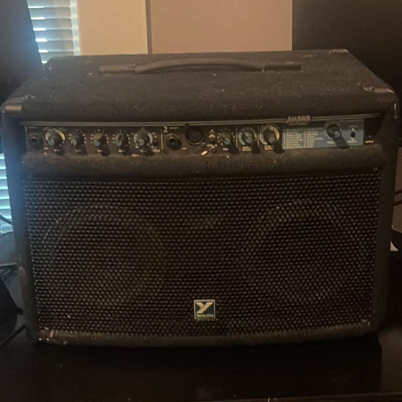Yorkville AM100 Acoustic Master Guitar Amp Black image 1