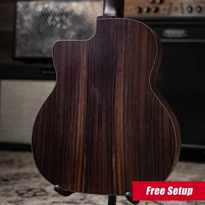 Eastman Guitars DM3 Grande Bouche Acoustic Guitar - Natural with Structured Gig Bag image 2