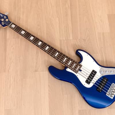 2020 Mike Lull TC5 5-String Bass Custom Blue w/ Nordstrand Pickups & Aguilar Preamp image 12