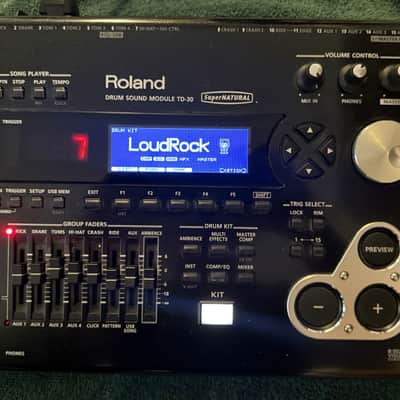 Roland TD-30 Drum Sound Module 2012 - 2016 - Black image 3