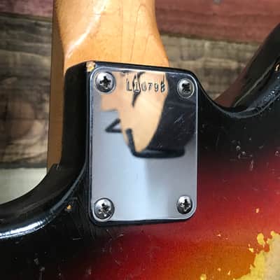 Fender Jaguar Sunburst 1963 image 14