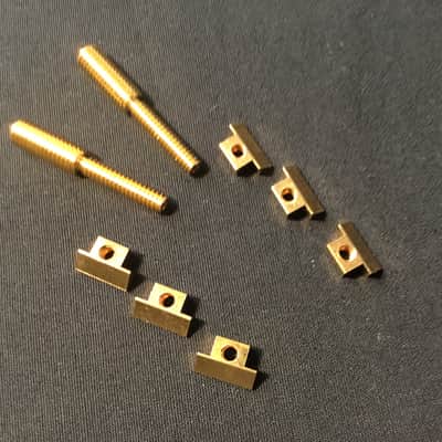 Gibson ABR-1  Gold Plated Bridge with Nylon Saddles for Hollow  Body, Semi-Hollow and Solid Body Guitars. image 7