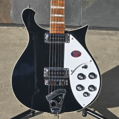 Used Rickenbacker 620 Jet Glo with Case image 1