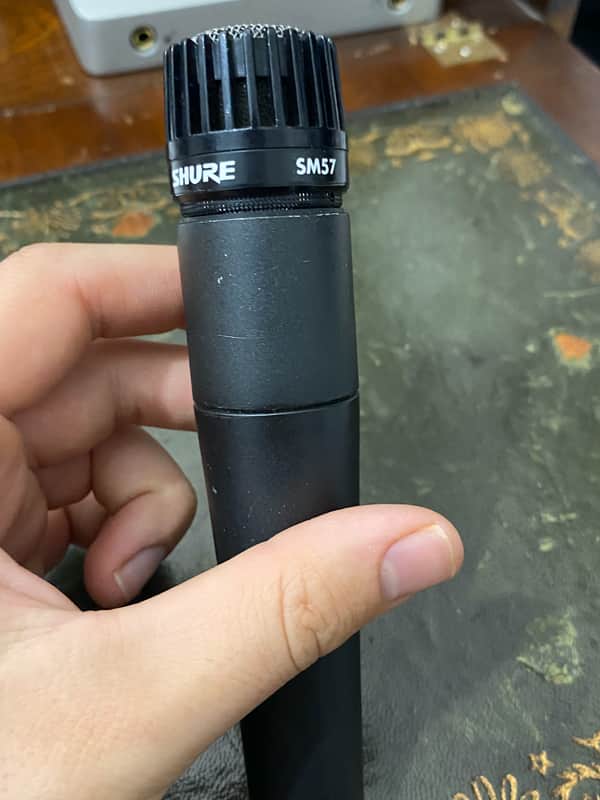Shure SM57 Cardioid Dynamic Microphone 1984 - Present - Black image 1