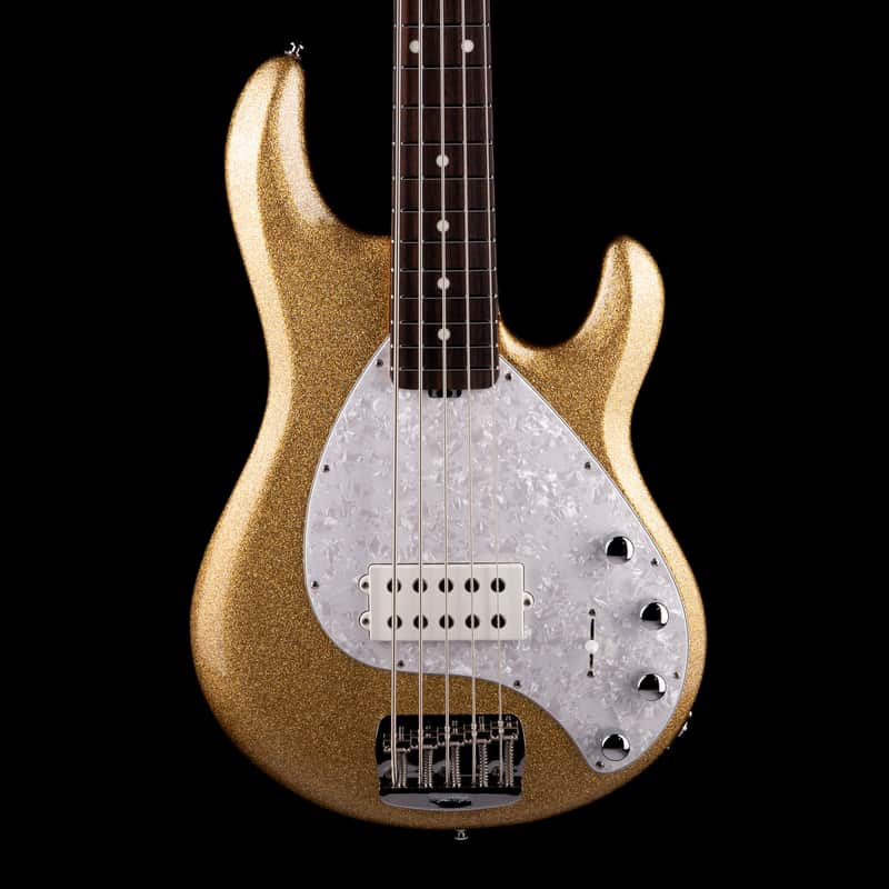Ernie Ball Music Man StingRay Special 5 H Bass Genius Gold with Mono Case image 1