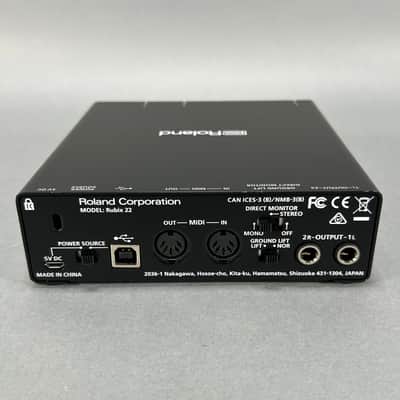 Roland Rubix 22 USB Audio Interface - Black image 5