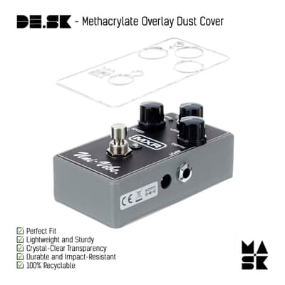 Protective Methacrylate Overlay Dust Cover for MXR M68 Uni-Vibe Chorus / Vibrato image 1