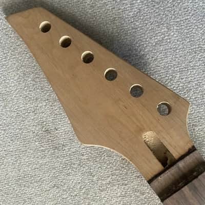 Left Handed Maple Guitat Neck, Rosewood 22 Frets image 3