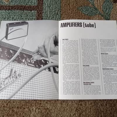 Vintage March 1967 Fender Service Manual for Guitars and Amplifiers! Rare, Original Case Candy! image 6