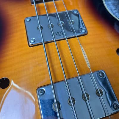 Warwick Rockbass Star Bass Flamed Maple 4 2010s - Vintage Sunburst Transparent image 7