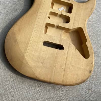 Basswood Strat Style Guitar Body image 6