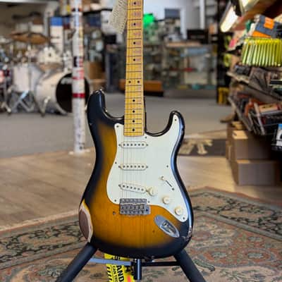 Nash S-57 2 Tone Sunburst, Ash Body, Heavy Relic W/ Free Shipping & Hard Case image 2