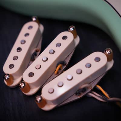 Tweed Vintage™ Stratocaster Pickup Set — Handwound | Formvar | Alnico 2 | Touch-Sensitive | USA Boutique image 1