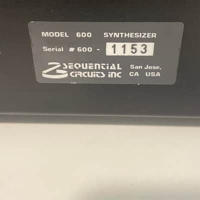 Sequential Prophet 600 with Gli Gli mod, upgraded Fatar keyboard, and travel case image 5