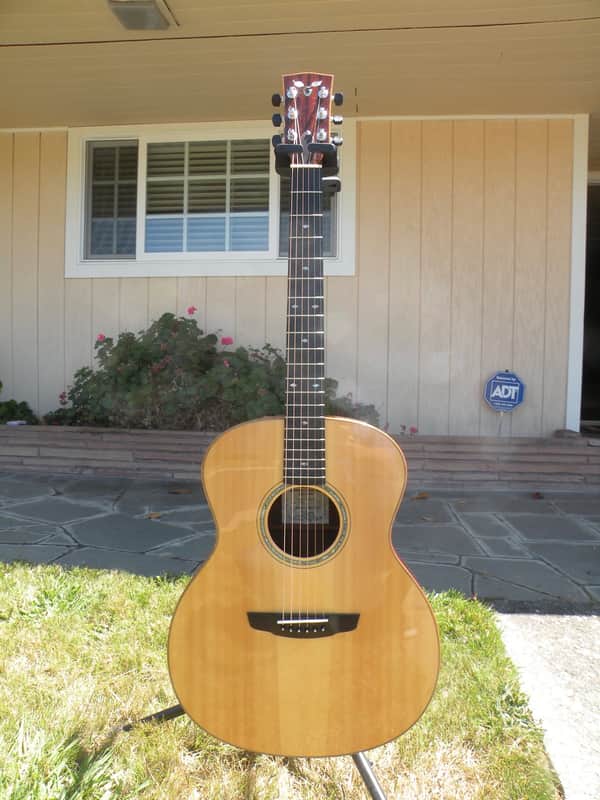 Goodall Concert Jumbo Madagascar Rosewood European Spruce Acoustic Guitar image 1