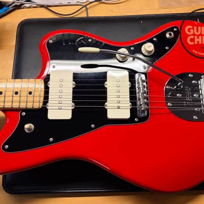 2021 Fender Japan MIJ Hybrid II Jazzmaster Modena Red Maple Fingerboard w/ HSC image 13