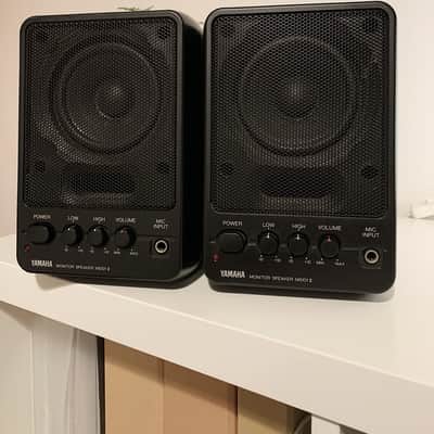 Vintage Yamaha MS 101 MK II Studio Monitor Active Speakers image 7