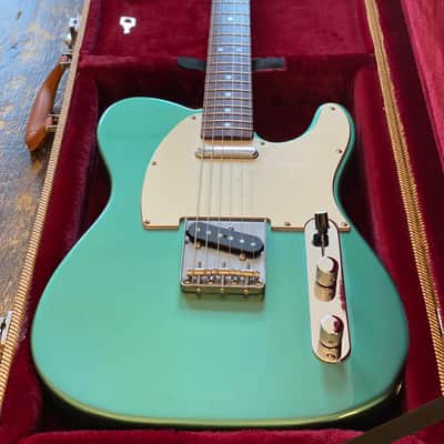 Fender 1971 Reissue Telecaster in Rare Sherwood Green Finish CIJ 2002 w/ Hardcase image 1