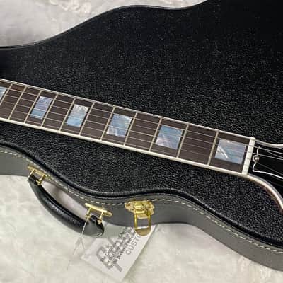 NEW! Gibson Les Paul Custom Axcess - One Of A Kind - ABSOLUTELY KILLER Flame Underneath Ice Blue Sparkle Finish! Only 7.5 lbs - Stinger Headstock - Authorized Dealer - G07381 image 6