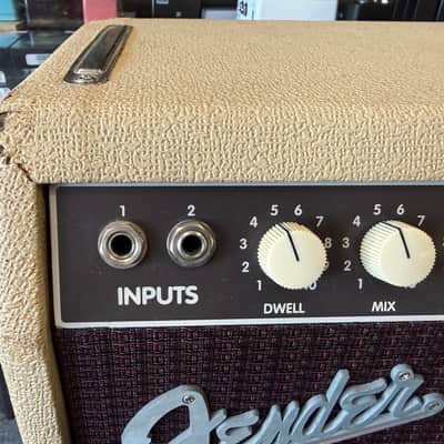 Fender Vibro-King 60-Watt 3x10" Guitar Combo Amp- USA-2001 - Blonde w/Supro BD10 speakers image 4